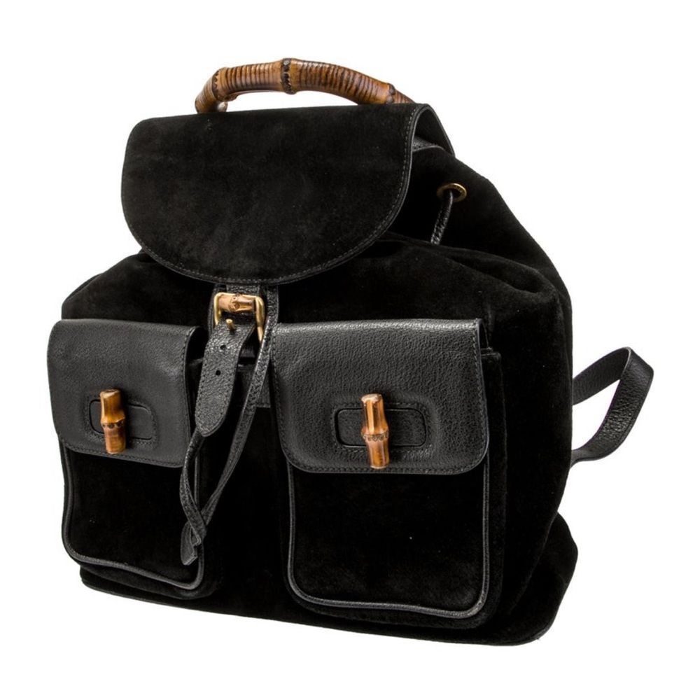 Gucci Suede Backpack - Picture 2 of 5